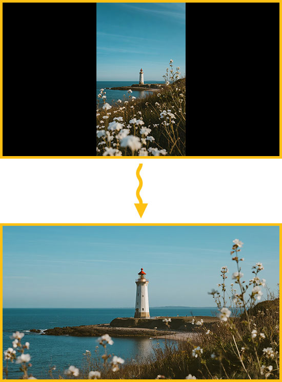 视频有黑边怎么办？怎么把视频剪辑成满屏